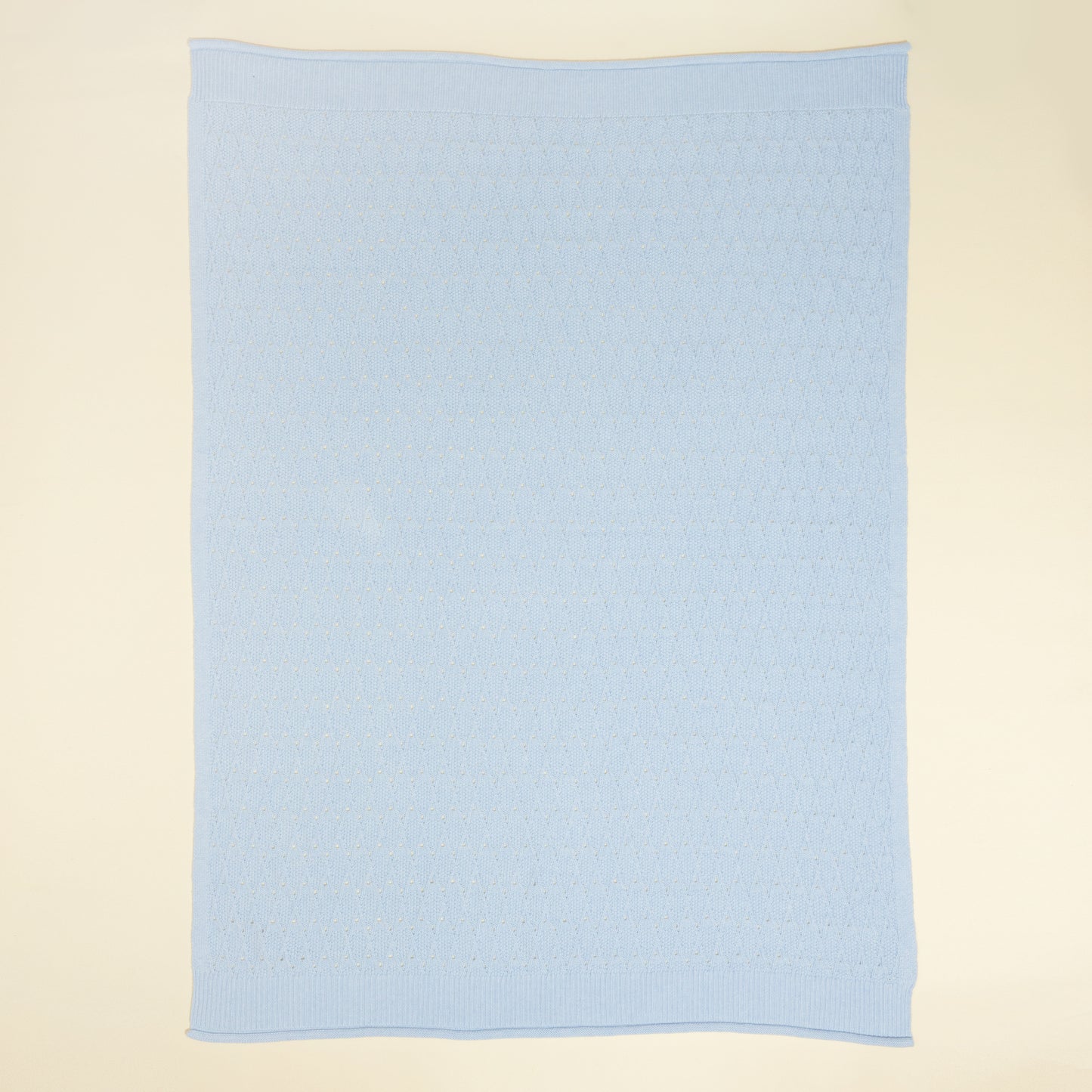 Knit Blanket - Blue