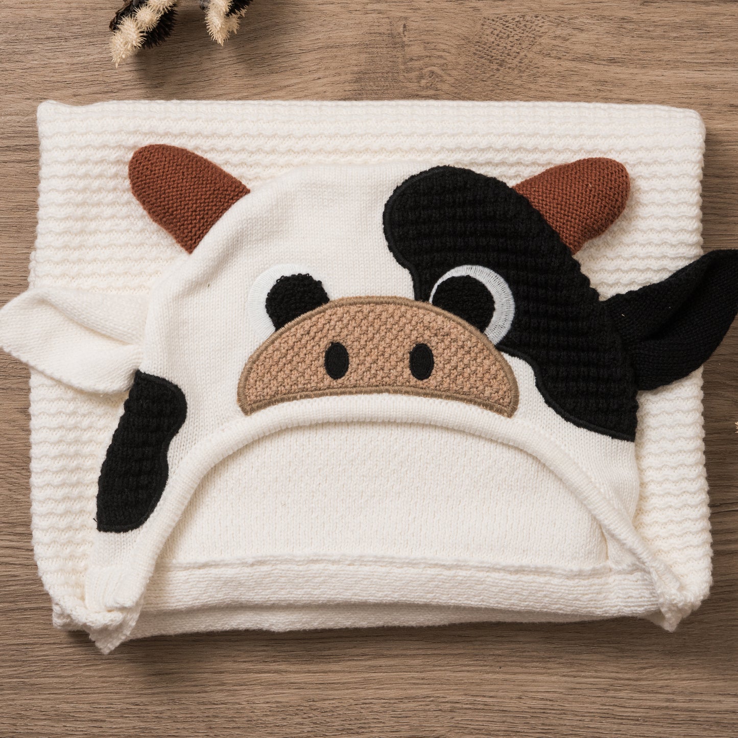 Little Cow Baby Blanket - Oreo