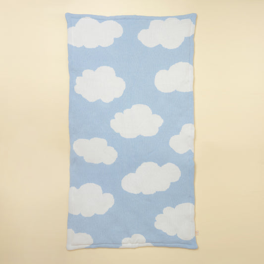 Bed Pad / Play Mat - Cloudy Sky